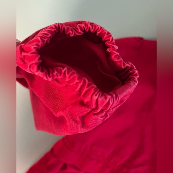 Old Navy Red Hooded Zipper Jacket, Toddler Girl Size 3T, Kid Fall/Spring Coats - Picture 6 of 10